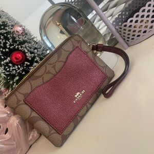 COACH wristlet